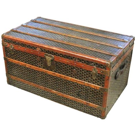 A STEAMER TRUNK , GOYARD, EARLY 20TH CENTURY